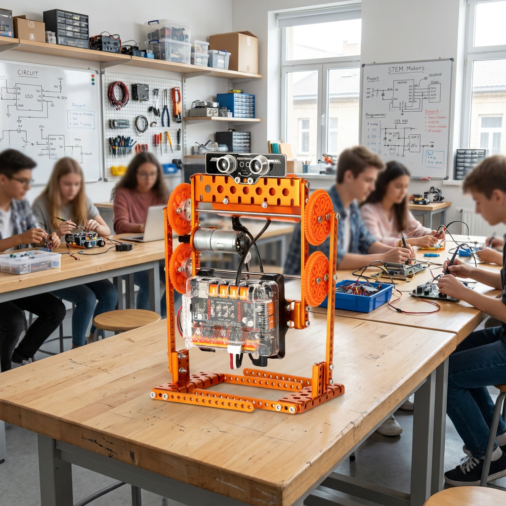 Science Project Robot - Advanced Multi-model Diy Programmable Robotics Kit