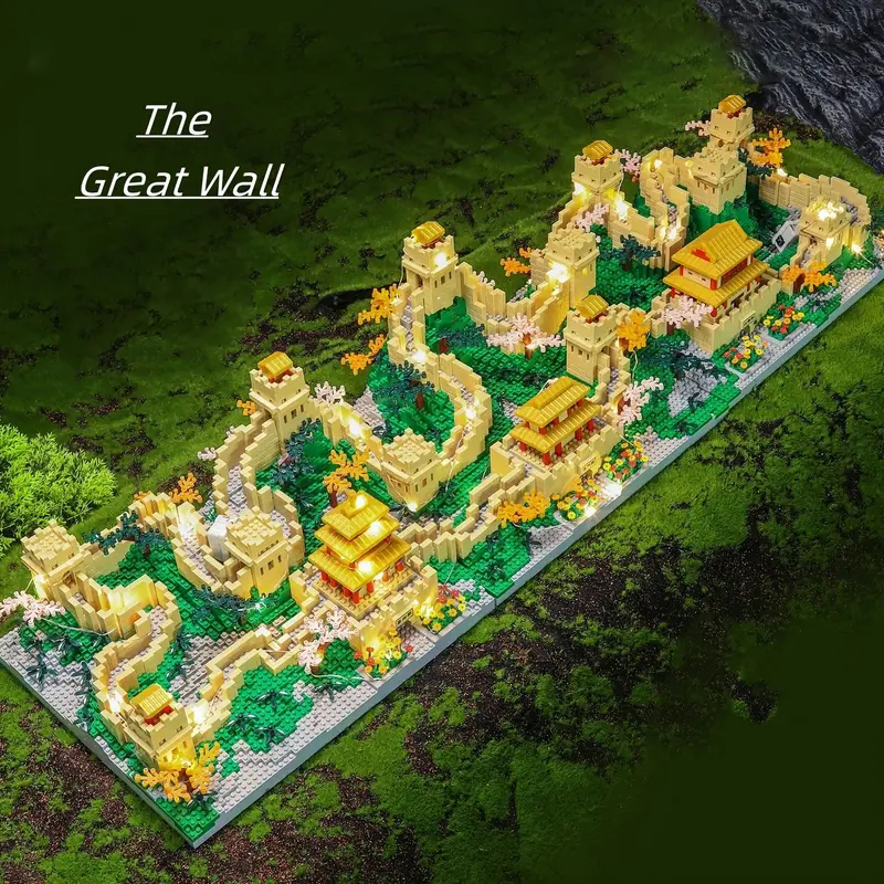Solar System Orrery - 2453 Pieces of Great Wall Three-In-One