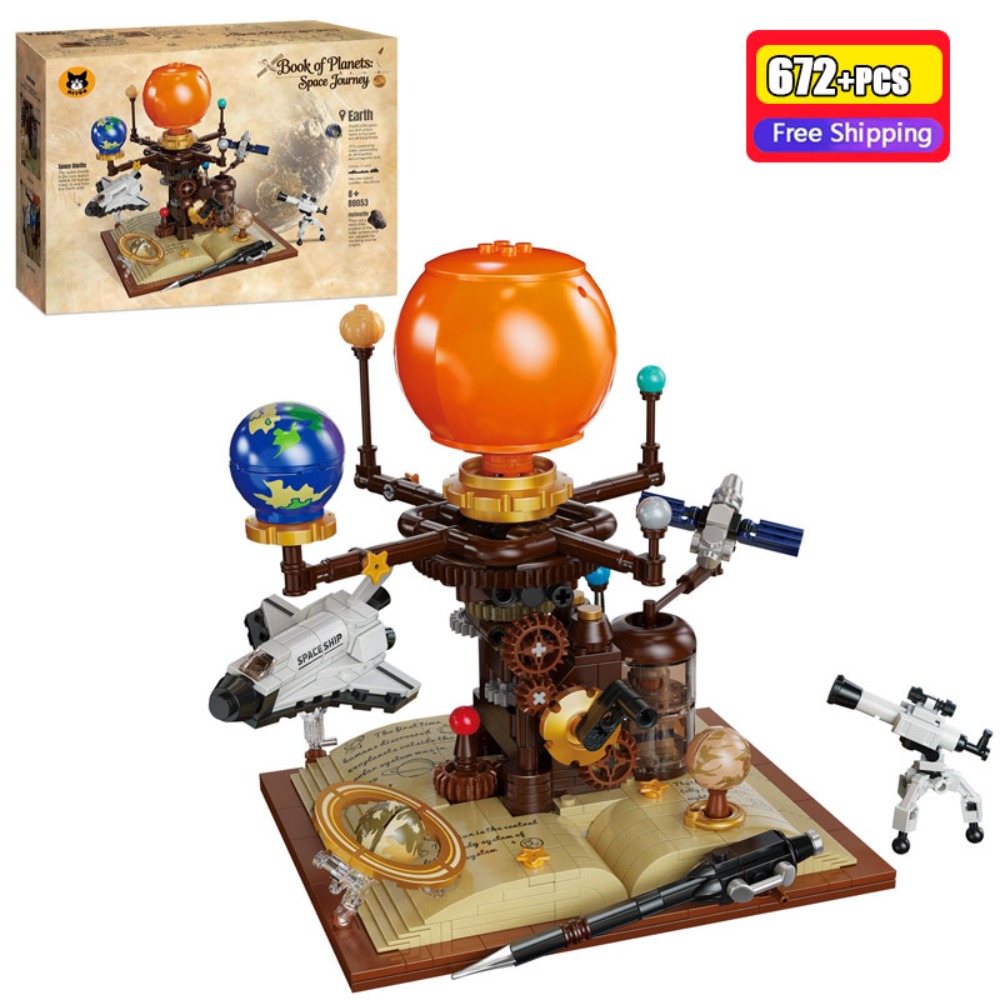 Solar System Orrery - 672PCS STEM Building Blocks Solar System