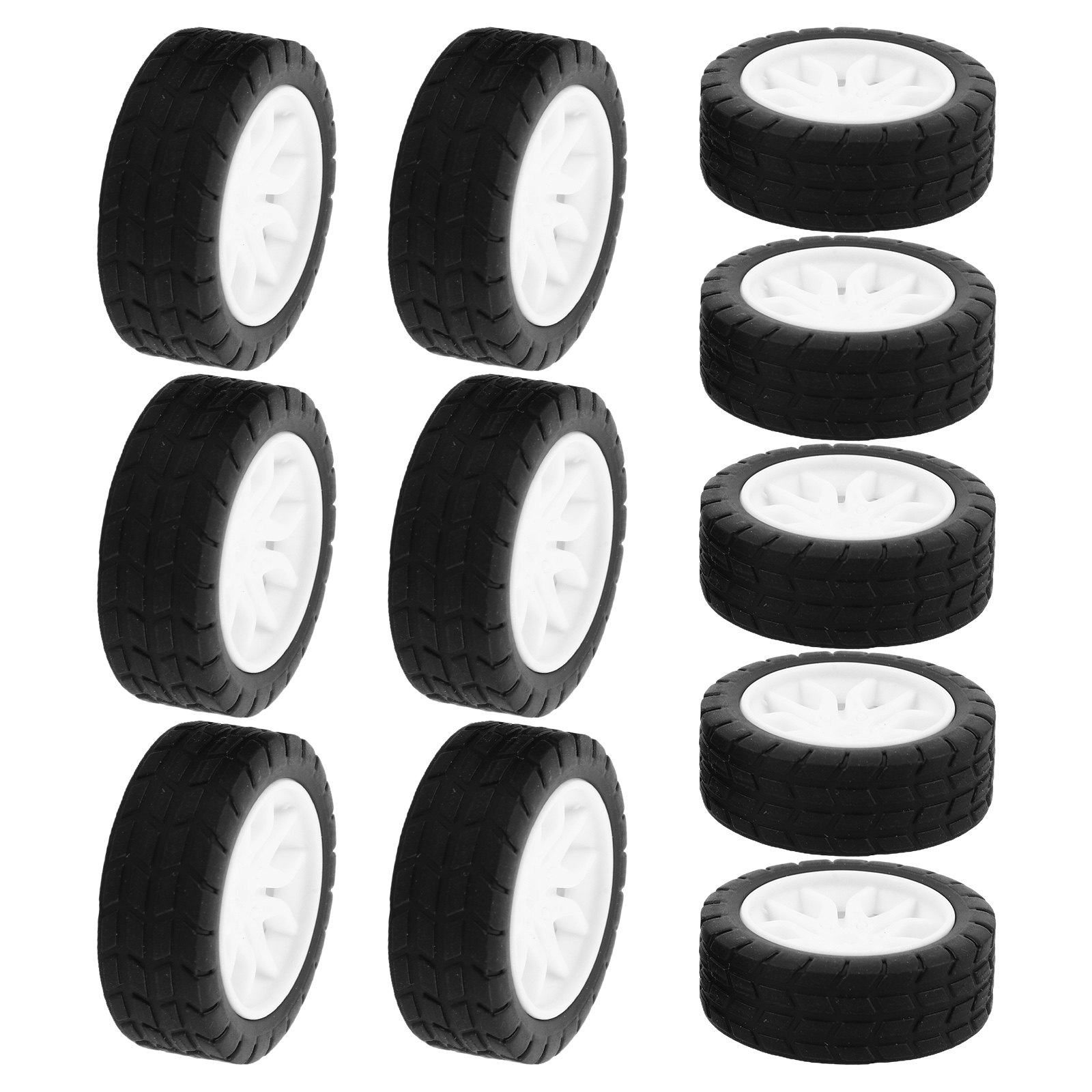 Science Project Robot - 20Pcs Robot Car Wheels Rubber DIY
