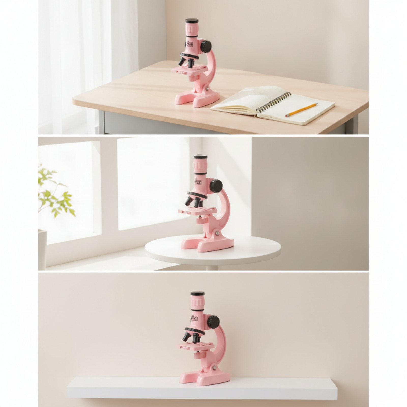 Toy Microscope with Light Educ - Science Toys のレビューと価格