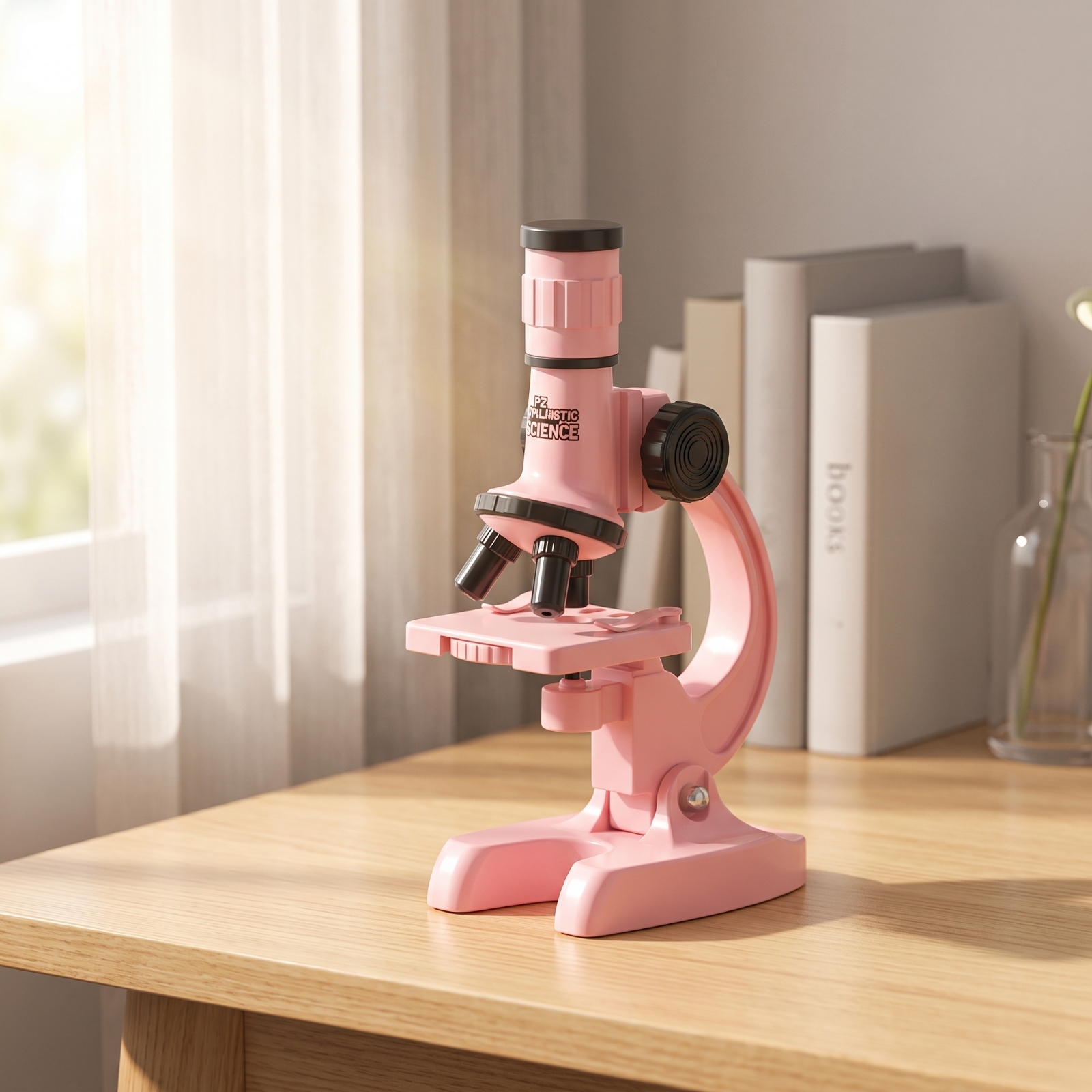 Toy Microscope with Light Educ - Science Toys のレビューと価格