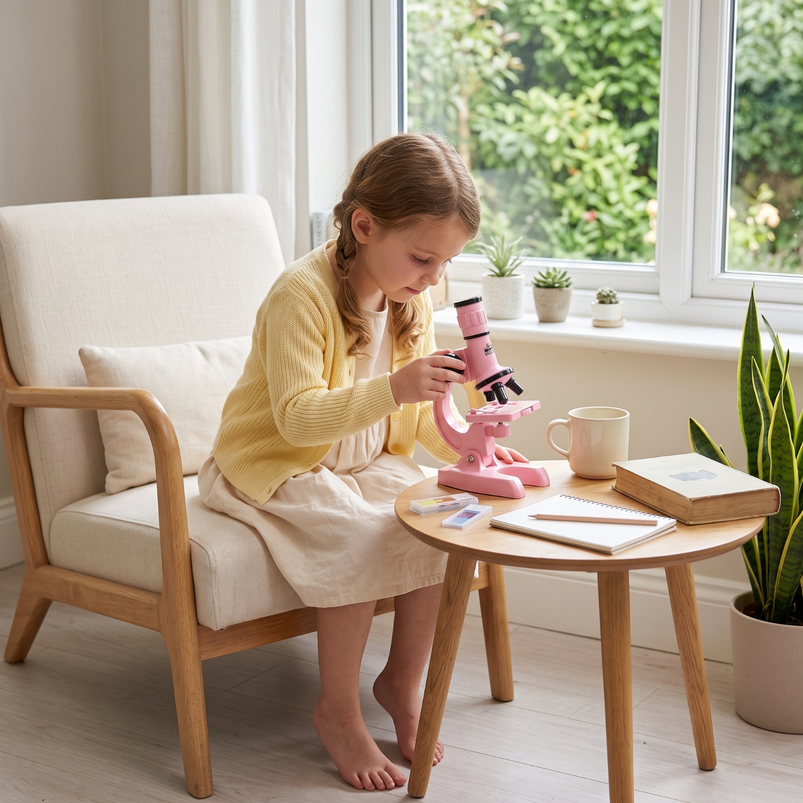 Toy Microscope with Light Educ - Science Toys のレビューと価格