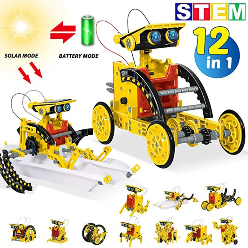 12 in 1 Science Experiment Sol - Science Project Robot のレビューと価格