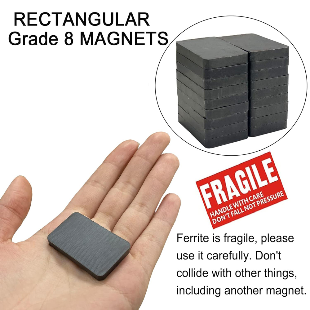 Ferrite Ceramic Blocks Magnets - Science And Hobby のレビューと価格