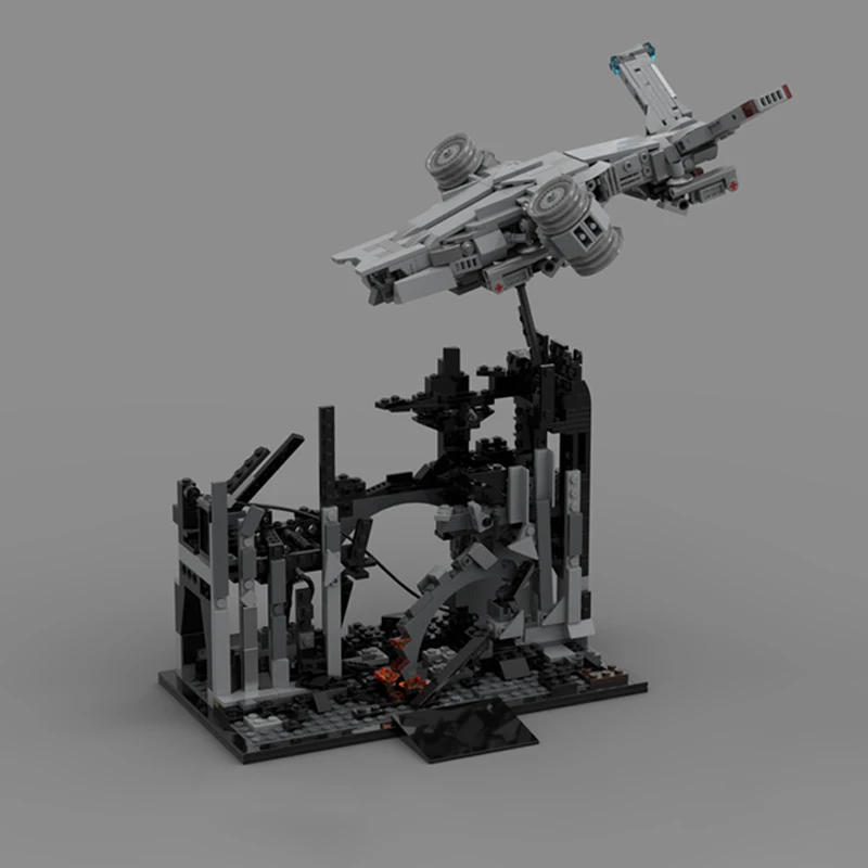 814pcs MOC Science Fiction Mov - Science Hunter のレビューと価格