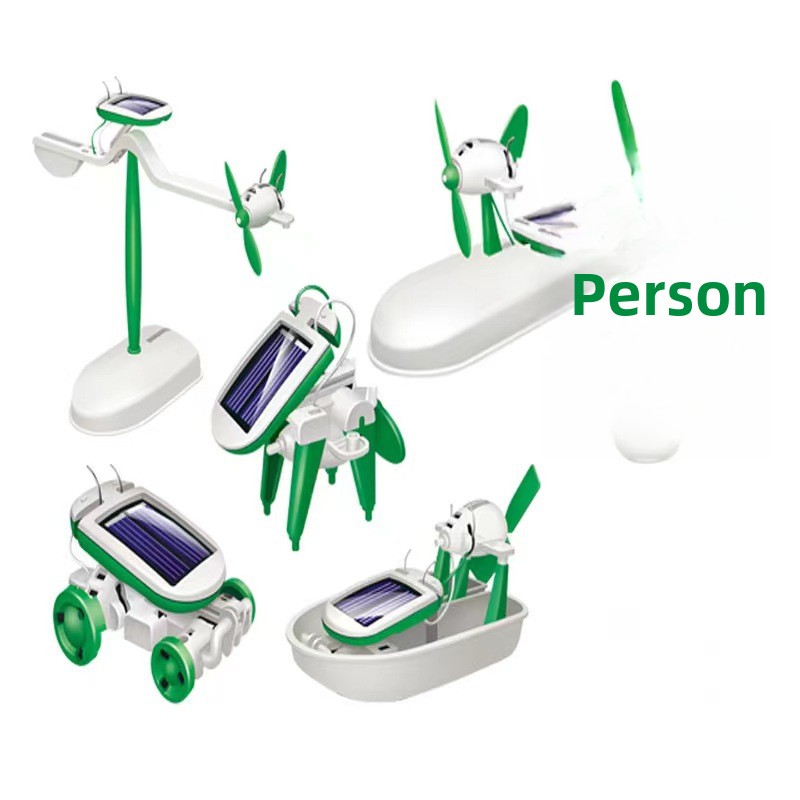 Robot Kits 6 in 1 DIY Solar Ro - Science Project Robot のレビューと価格