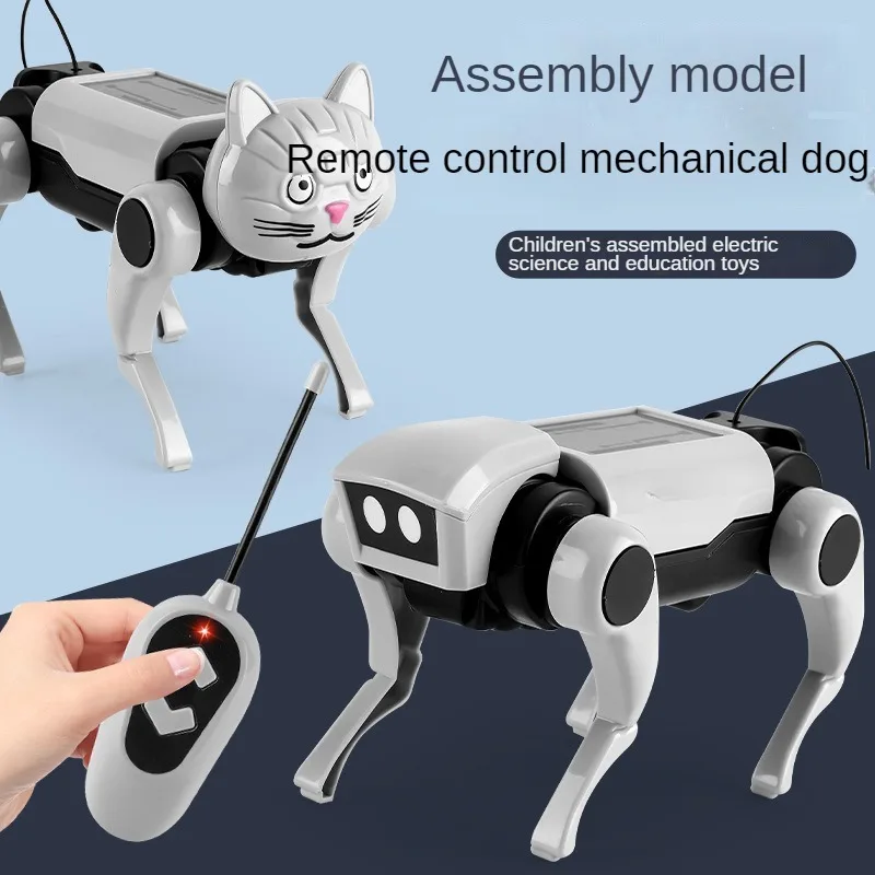 Solar Rc Robot Dog Kids Toy Sc - Science Project Robot のレビューと価格