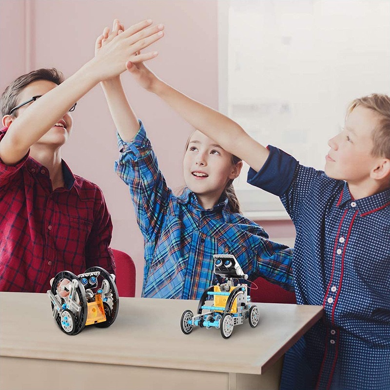 13-in-1 Solar Powered Robot Ki - Science Project Robot のレビューと価格