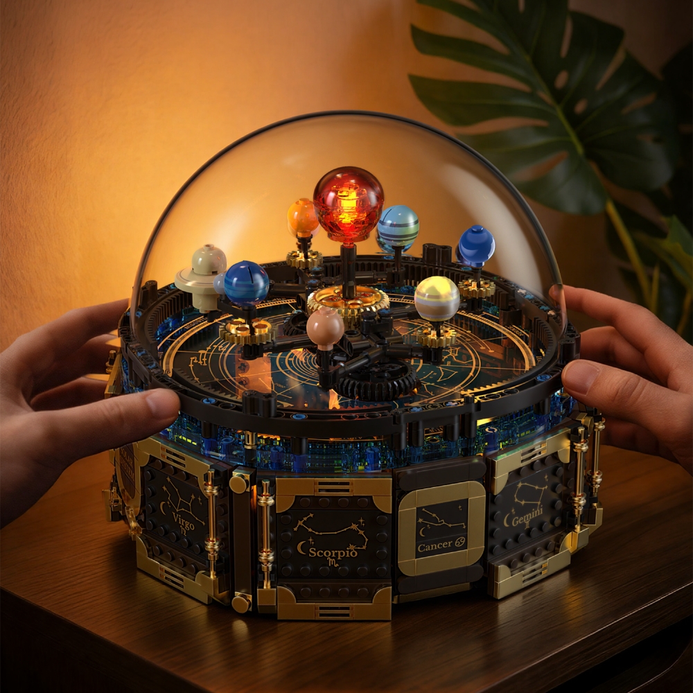 FUNXINEE NEW 967pcs Technical  - Solar System Orrery のレビューと価格