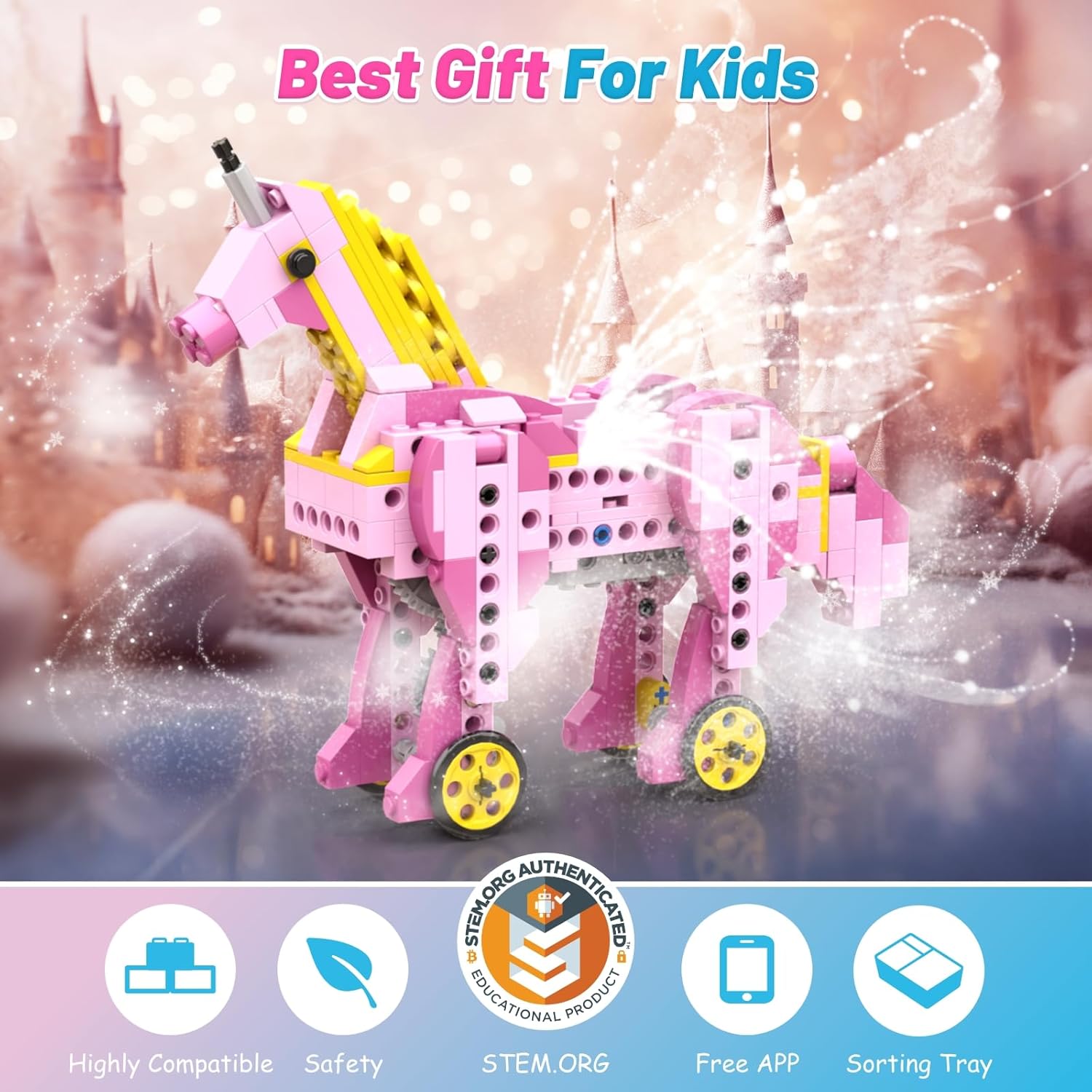 Apitor STEM Toys for Girls Gif - Science Toys のレビューと価格