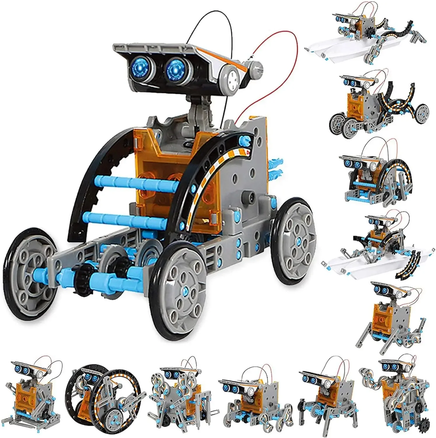13-in-1 Education Solar Robot  - Science Project Robot のレビューと価格