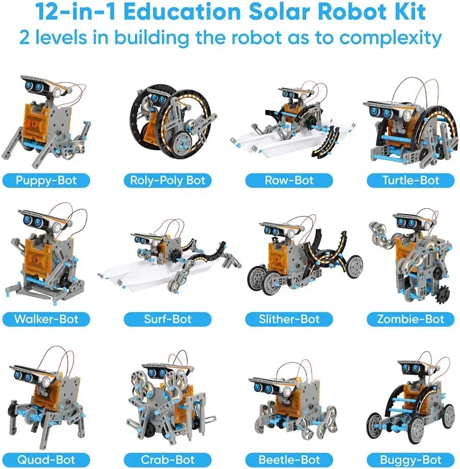 13-in-1 Education Solar Robot  - Science Project Robot のレビューと価格