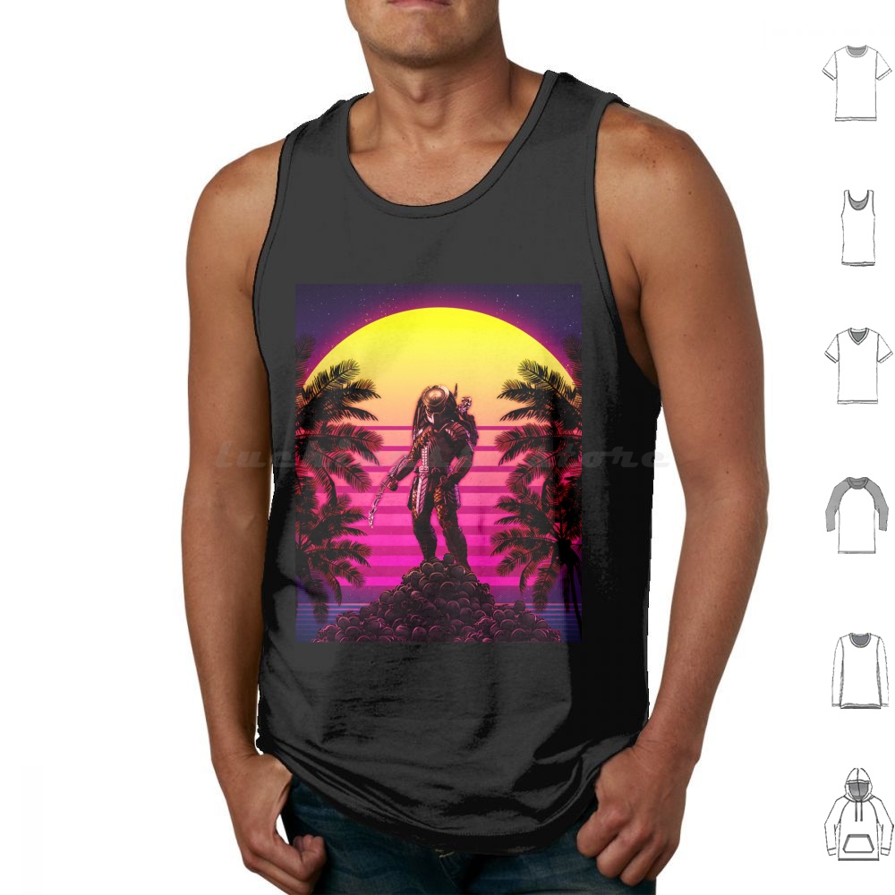 Retro Image Tank Tops Vest Sle - Science Hunter のレビューと価格
