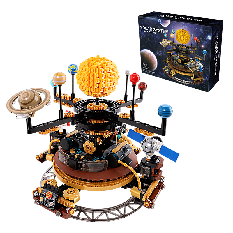 Solar System Building Sets Rot - Solar System Orrery のレビューと価格