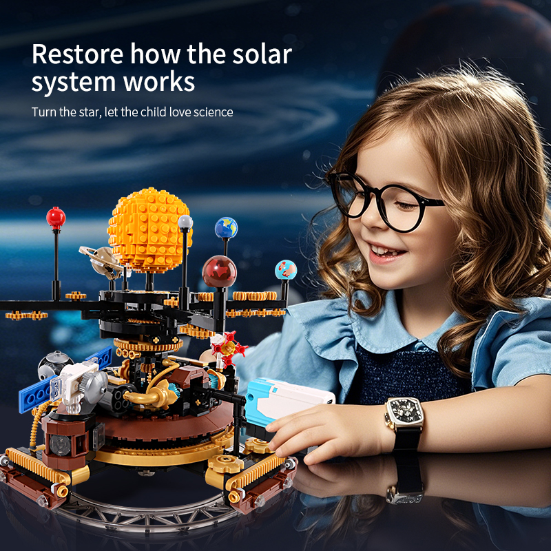 Solar System Building Sets Rot - Solar System Orrery のレビューと価格
