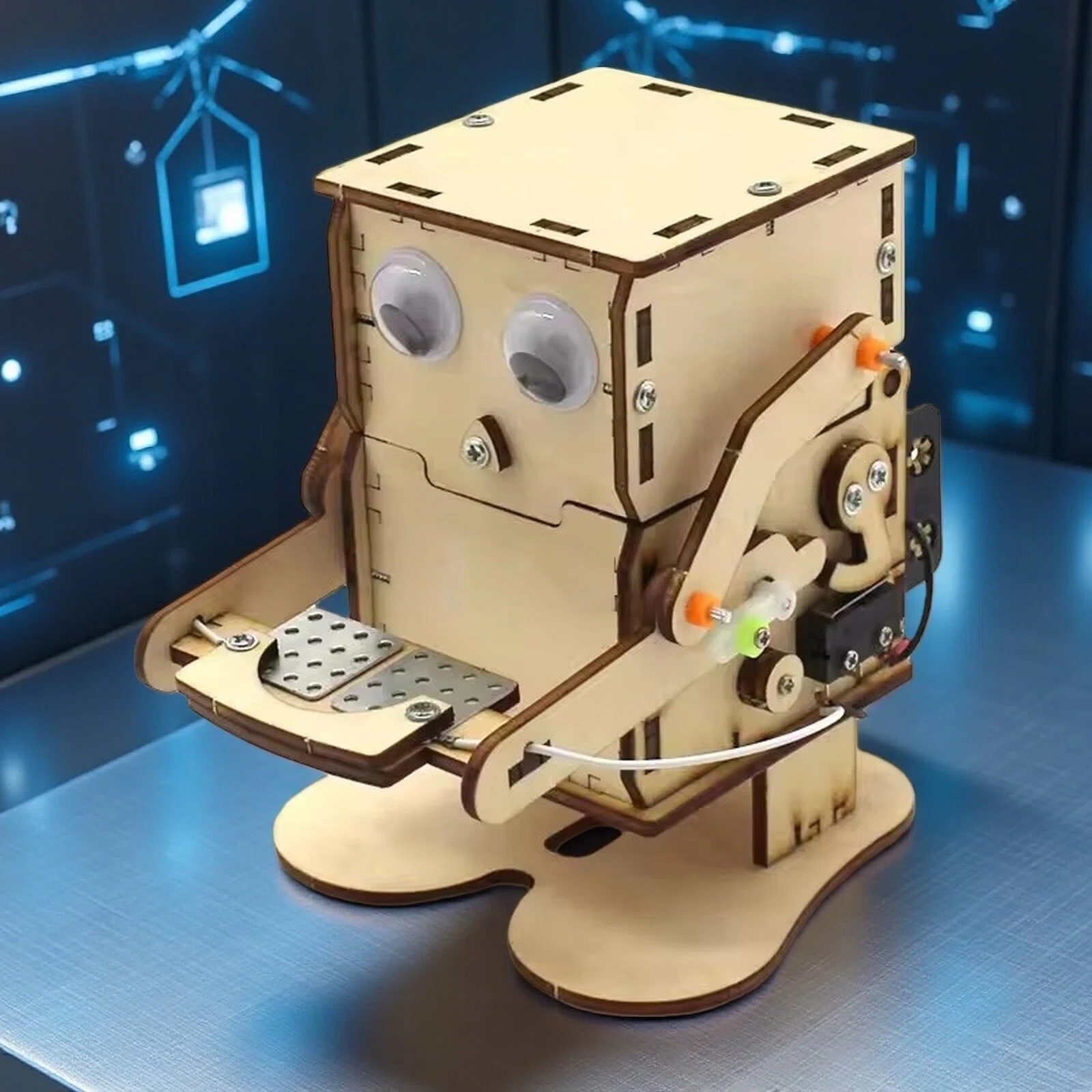 Coin Swallowing Eating Robot M - Science Project Robot のレビューと価格