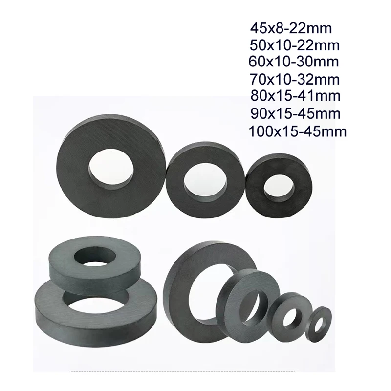 D45-100mm Ferrite Ring Magnet  - Science And Hobby のレビューと価格