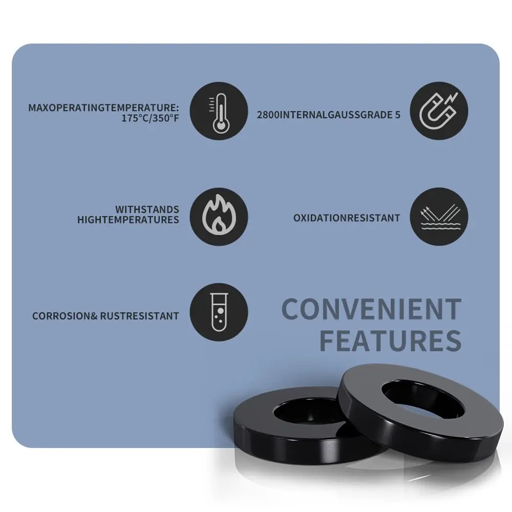 D45-100mm Ferrite Ring Magnet  - Science And Hobby のレビューと価格