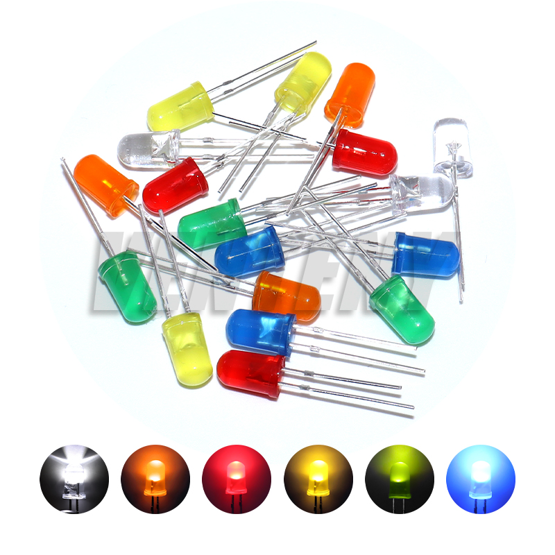 5mm Diffused LED Diode Kit Lam - Science And Hobby のレビューと価格