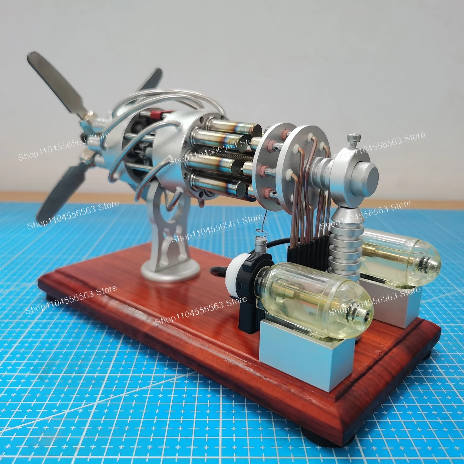 Hot Air 16-Cylinder Stirling E - Science Toys のレビューと価格
