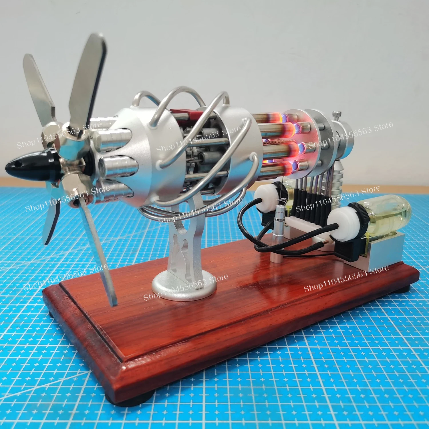 Hot Air 16-Cylinder Stirling E - Science Toys のレビューと価格