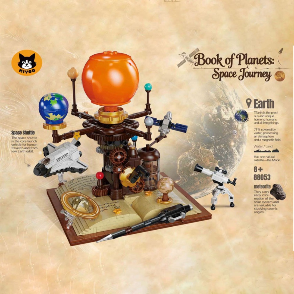 672PCS STEM Building Blocks So - Solar System Orrery のレビューと価格