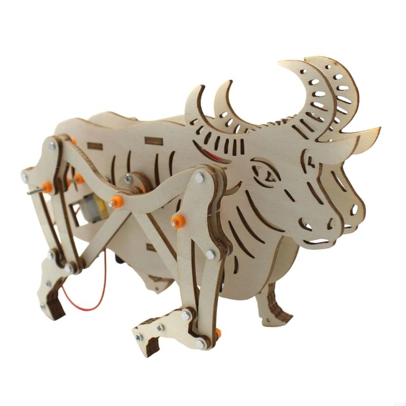 Wooden Mechanical Robot Cattle - Science Project Robot のレビューと価格