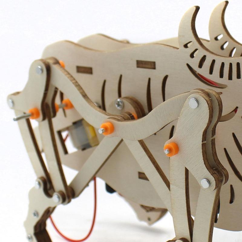 Wooden Mechanical Robot Cattle - Science Project Robot のレビューと価格