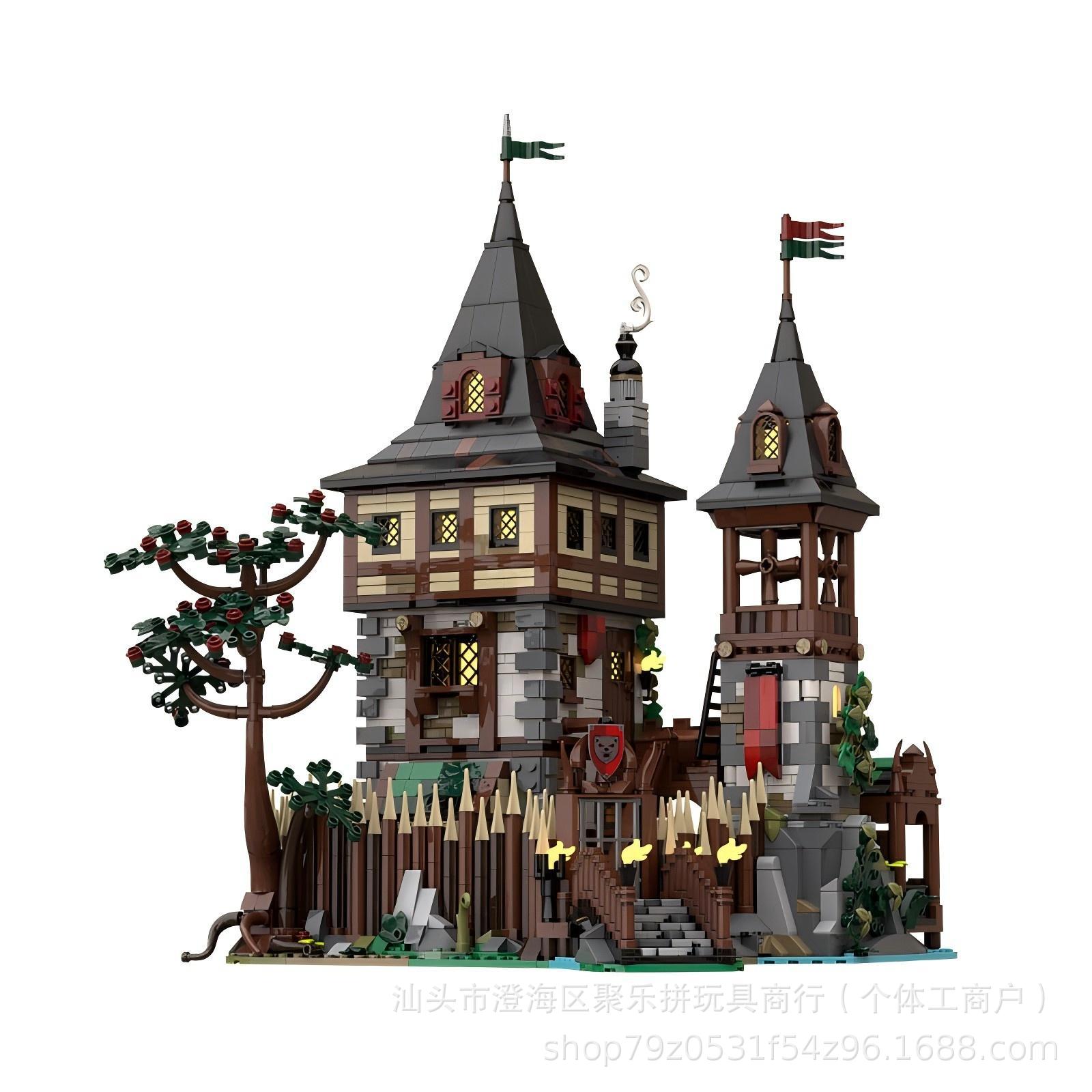 MOC Bear King Castle Mosaic Bu - Science And Hobby のレビューと価格