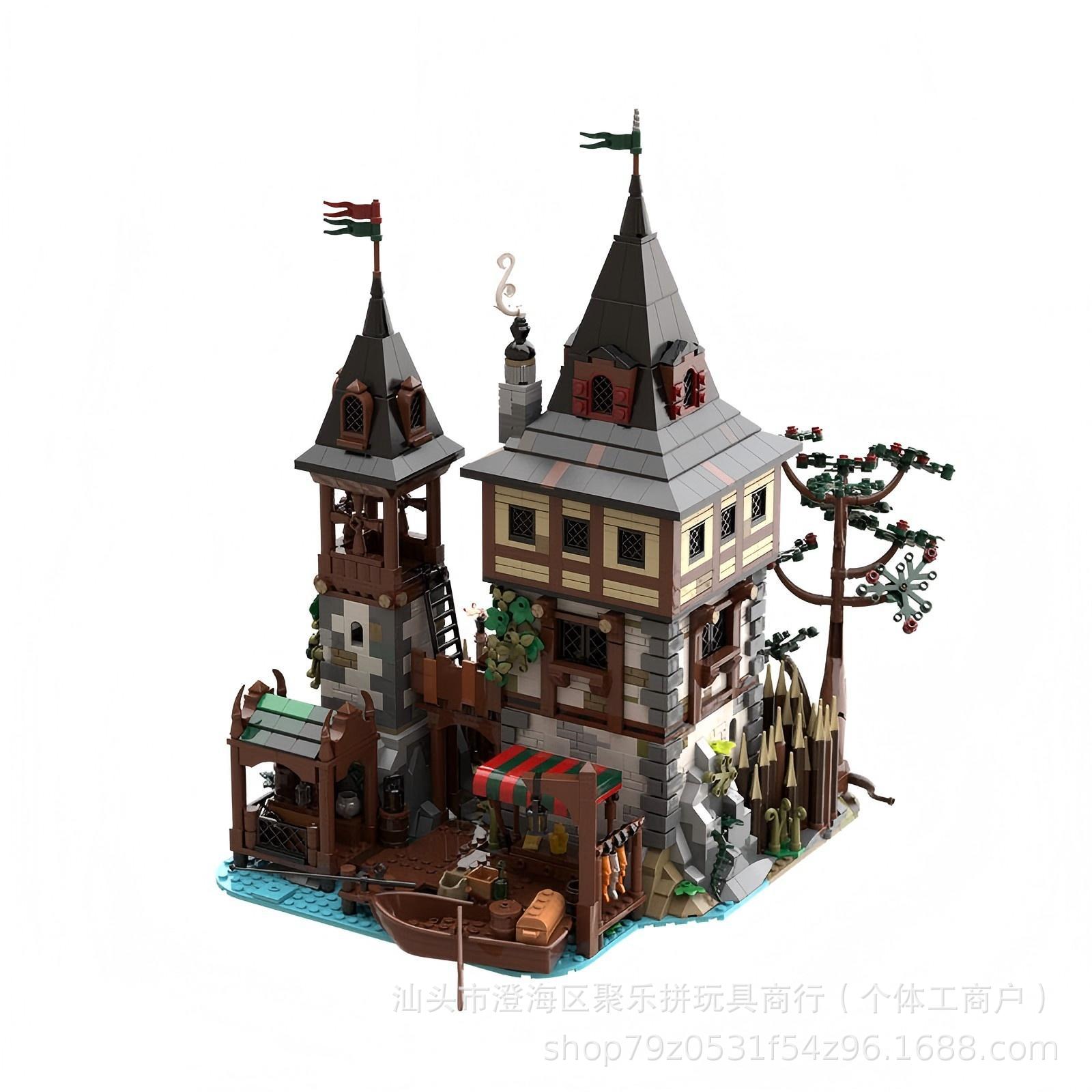 MOC Bear King Castle Mosaic Bu - Science And Hobby のレビューと価格