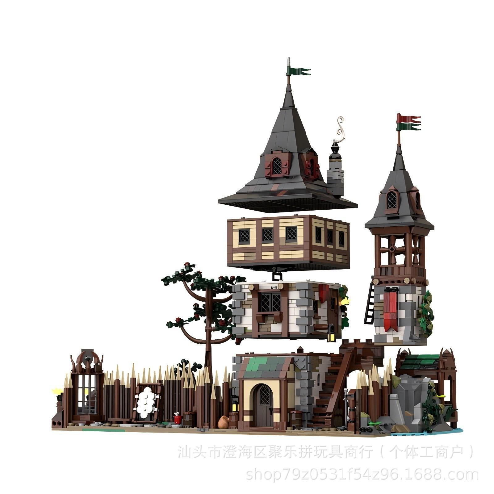 MOC Bear King Castle Mosaic Bu - Science And Hobby のレビューと価格