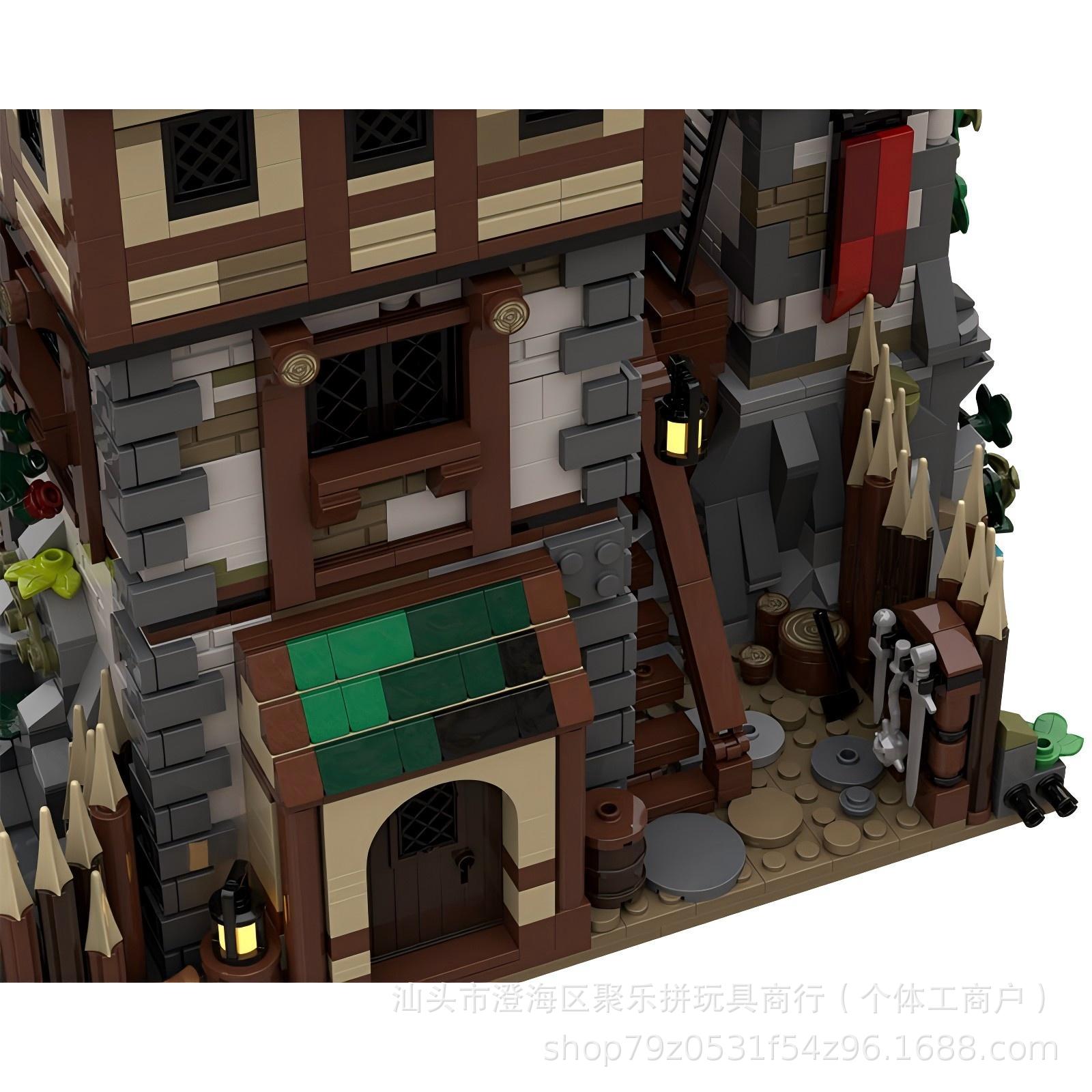 MOC Bear King Castle Mosaic Bu - Science And Hobby のレビューと価格