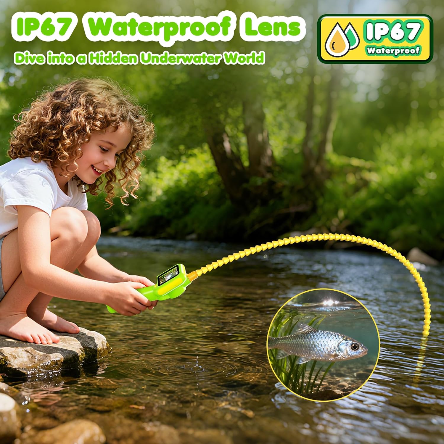 Endoscope for Kids, Borescope  - Science Toys のレビューと価格