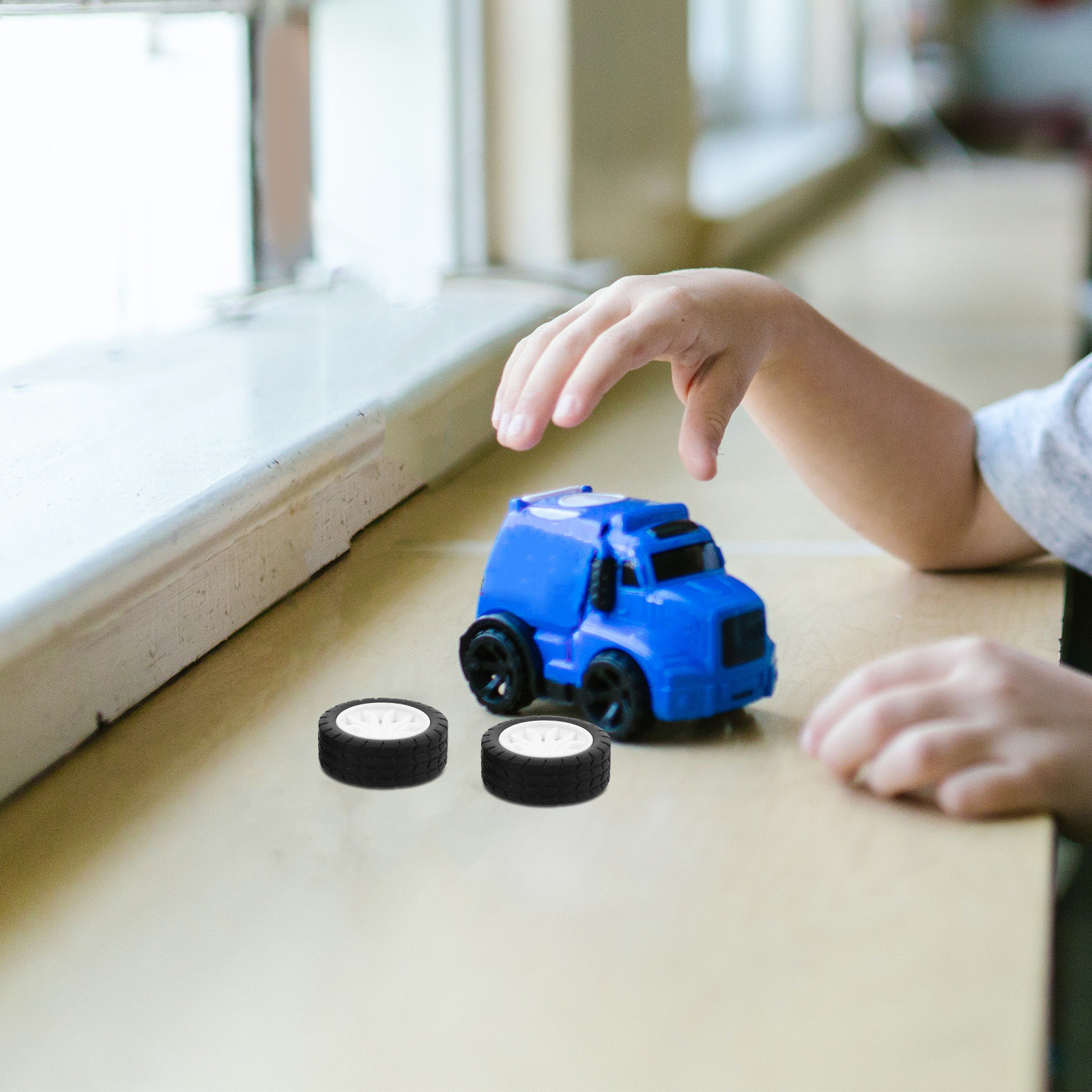 20Pcs Robot Car Wheels Rubber  - Science Project Robot のレビューと価格