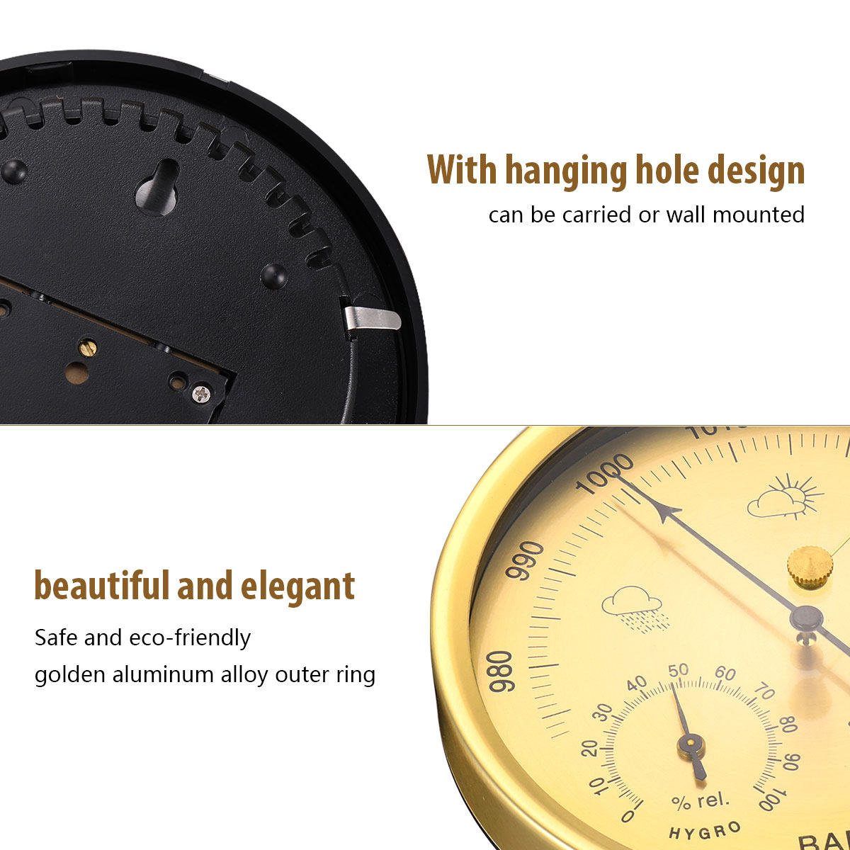 3-in-1 Analog Barometer Thermo - Barometer Analog Classic のレビューと価格