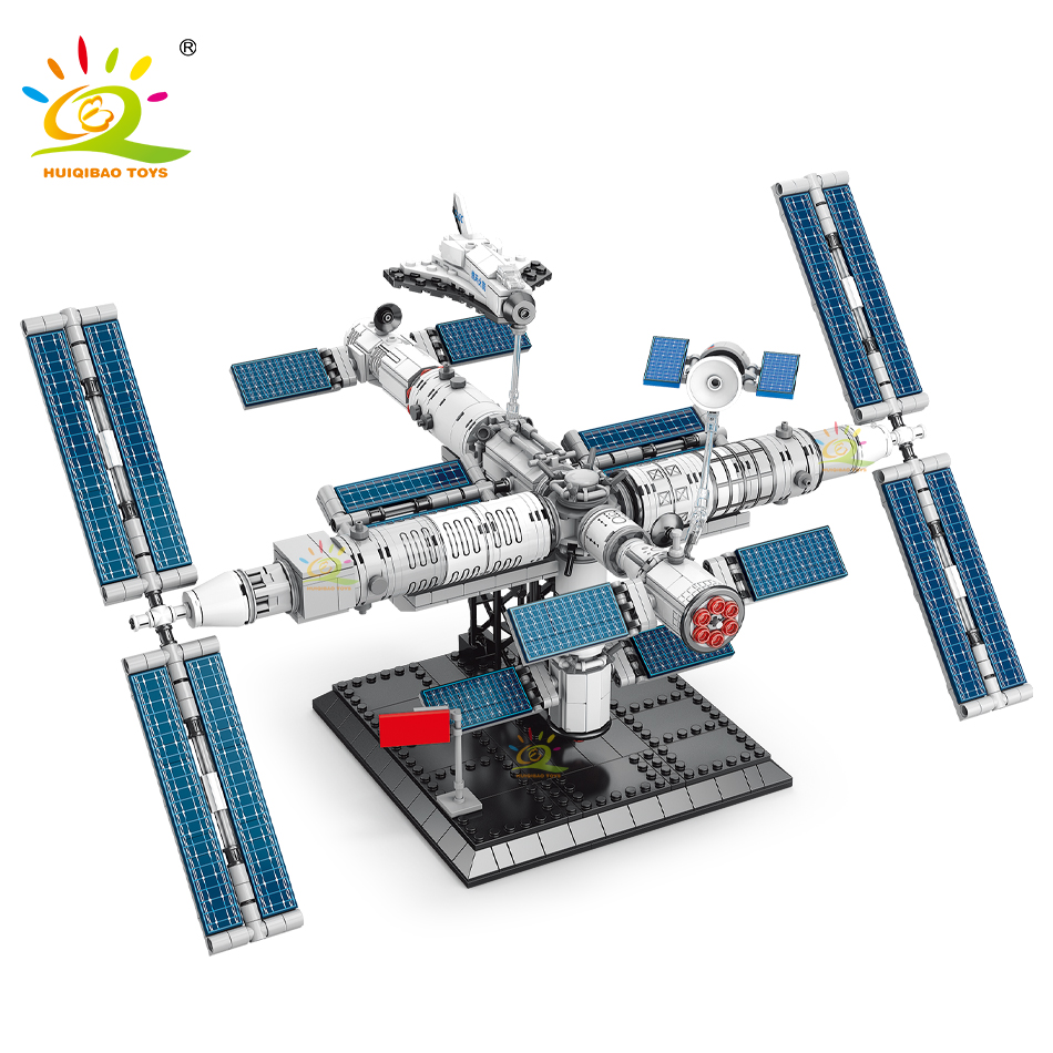 HUIQIBAO Space Station Buildin - Solar System Orrery のレビューと価格