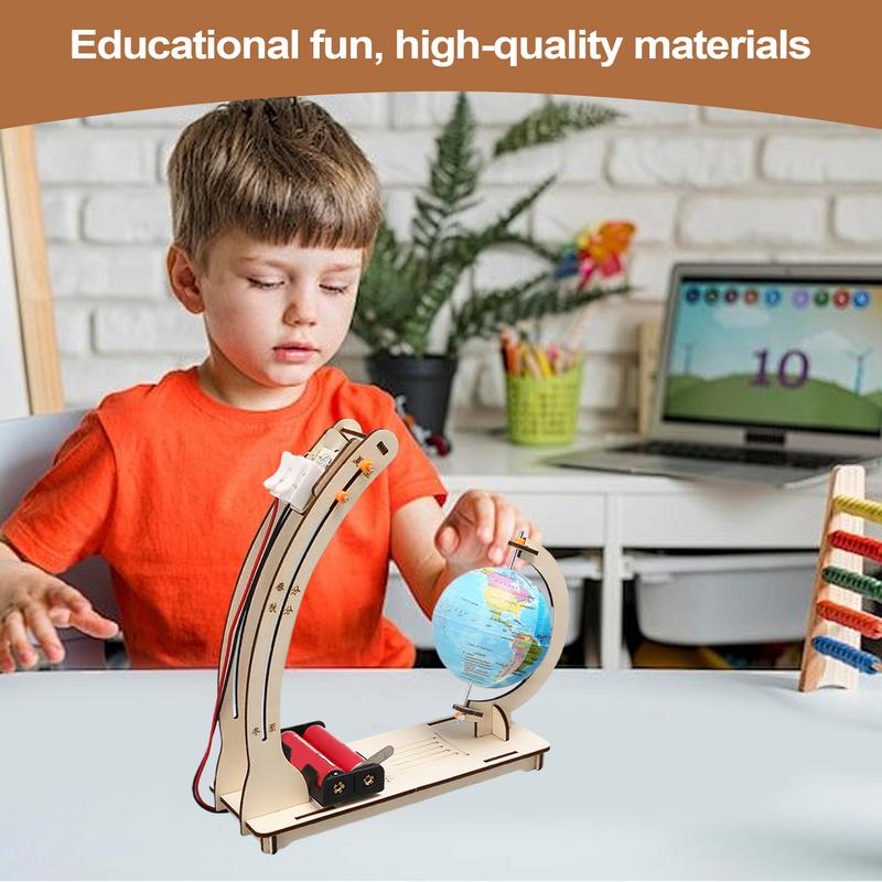 Wooden Satellite Model Making  - Science Project Toys Making のレビューと価格